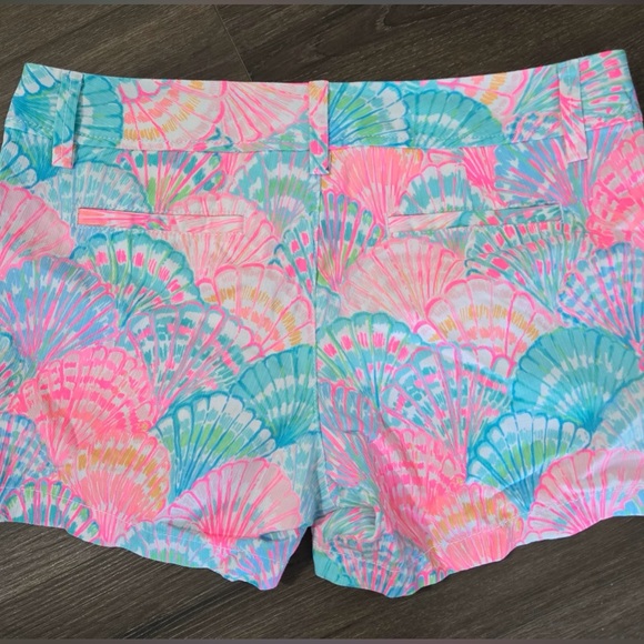 Lilly Pulitzer The Callahan Short Sz 8 Oh Shello - Picture 2 of 3